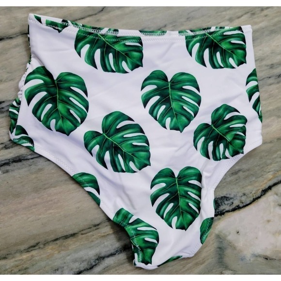 Grace Tempt Green High Waisted Bikini Small NWT - Picture 7 of 9